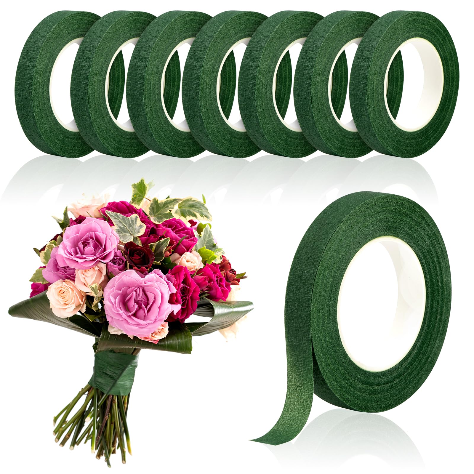 Anda Florist Supply - 20 ярдов зеленой ленты для букетов,