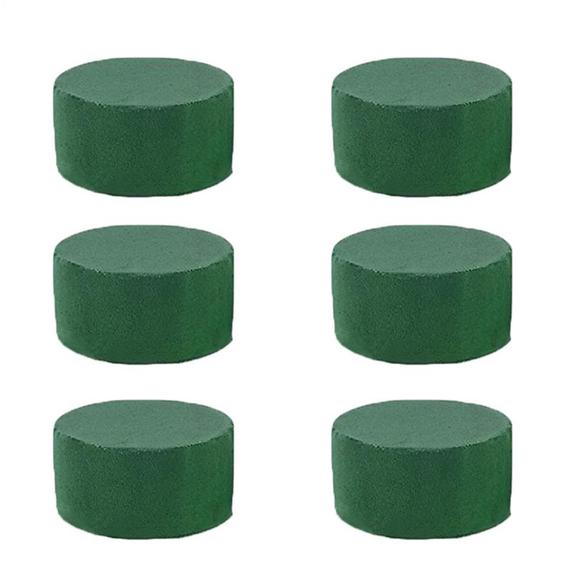 Anda Florist Supply - 6 шт. круглые цветочные пенопластовые кирпичи,