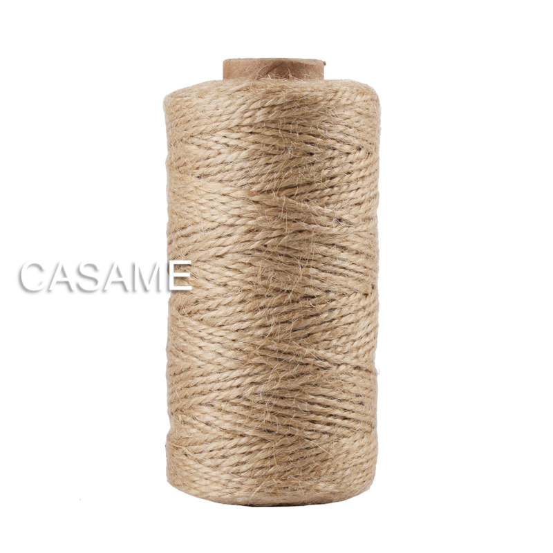 Twine Jute Natural - 100 ярдов, шпагат из натурального джута,
