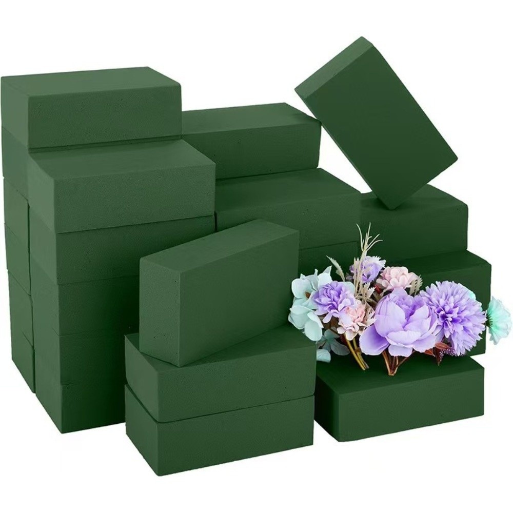 Зеленые прямоугольные блоки из – обзор и цена Bouquet Holder Foam