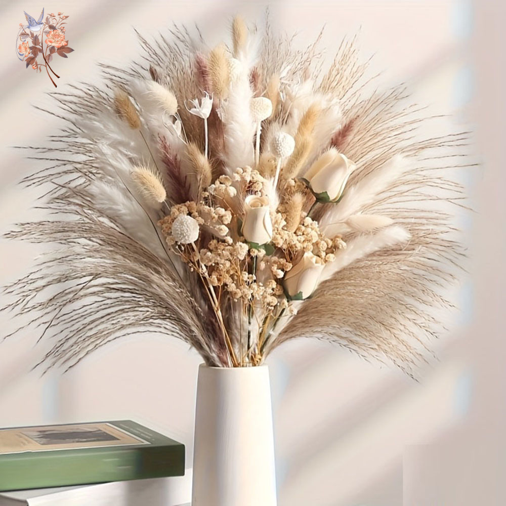 80 шт. Искусственные сухоцветы – обзор и цена Dried Flower Bunch
