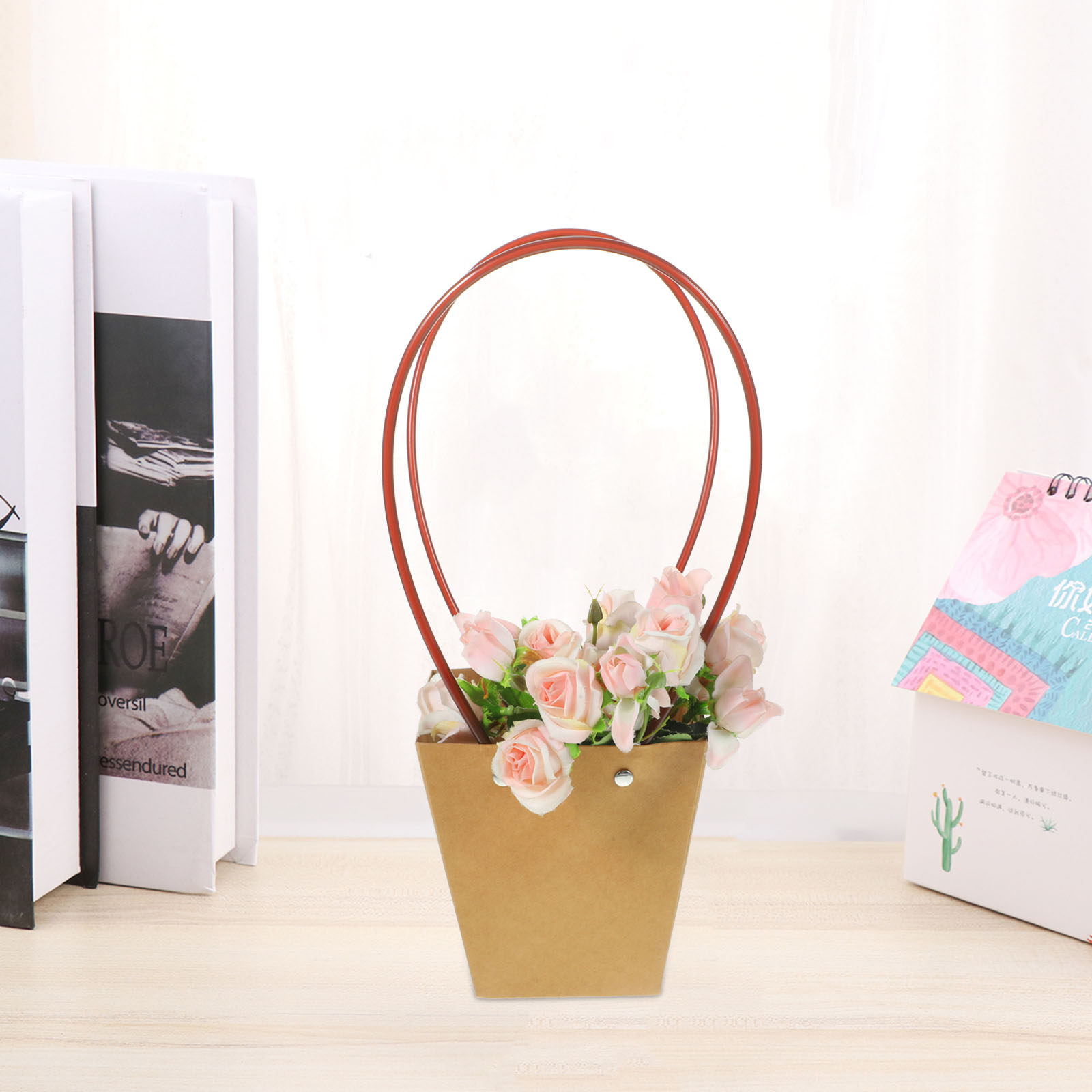 6 шт. водонепроницаемых подаро – обзор и цена Flower Wrap Kraft