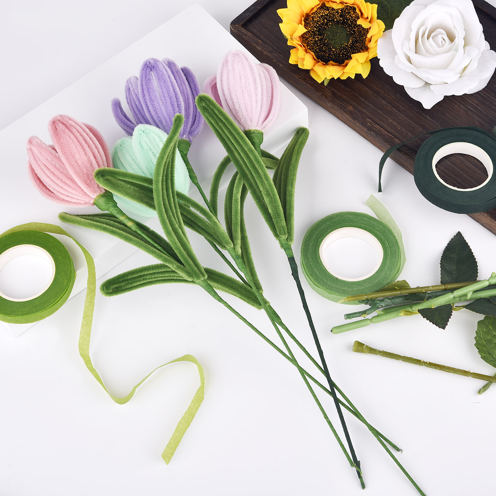 30 ярдов лента с цветочным сте – обзор и цена Anda Florist Supply