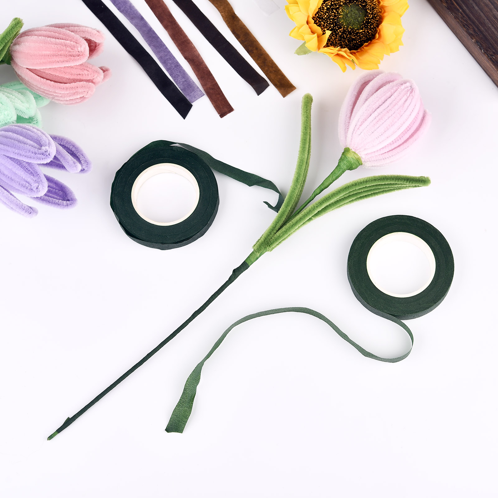 30 ярдов лента с цветочным сте – обзор и цена Anda Florist Supply