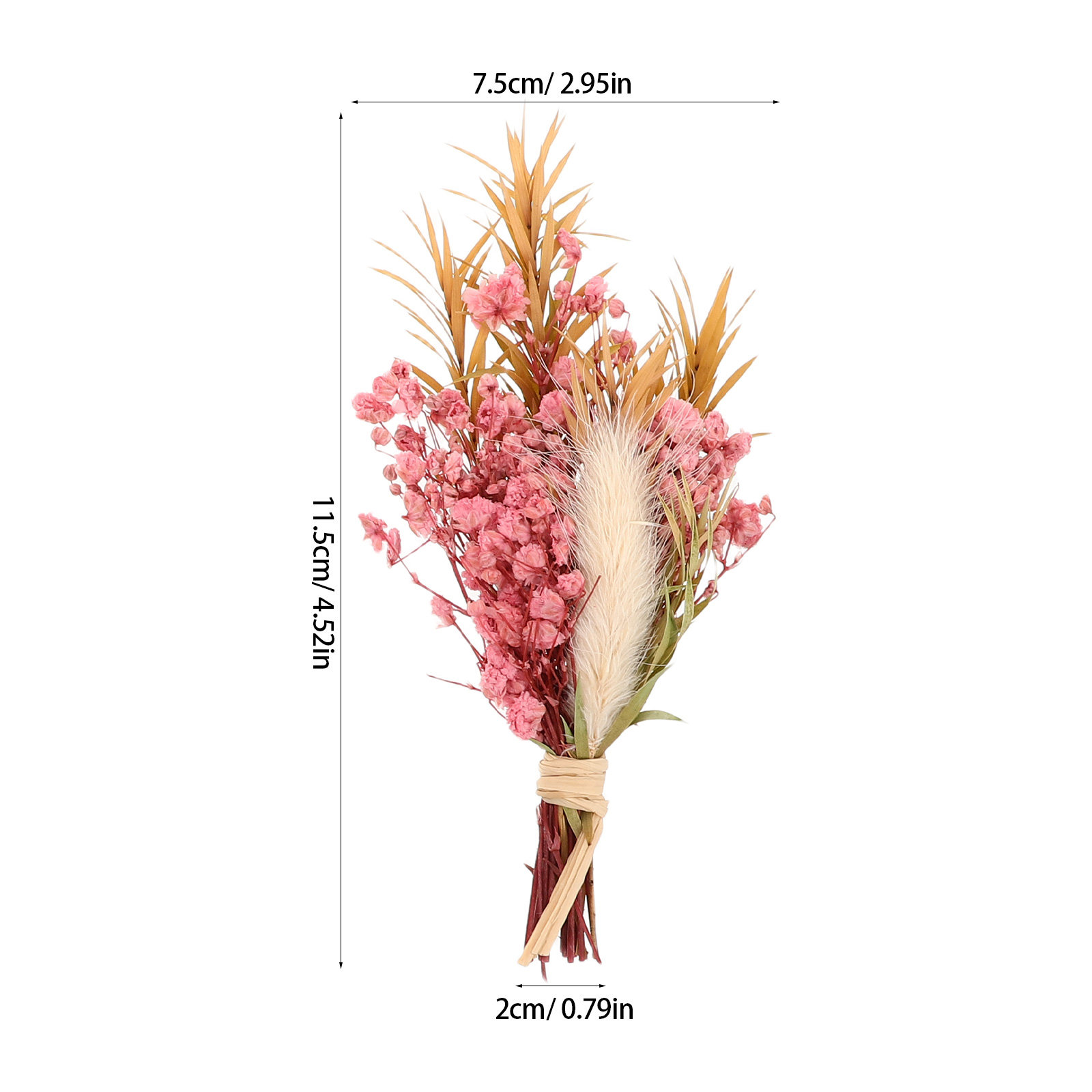 Набор из 3 мини-букетов из сух – обзор и цена Dried Flower Bunch