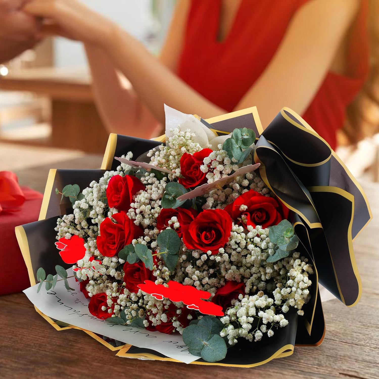 20 листов водонепроницаемой пл – обзор и цена Anda Florist Supply