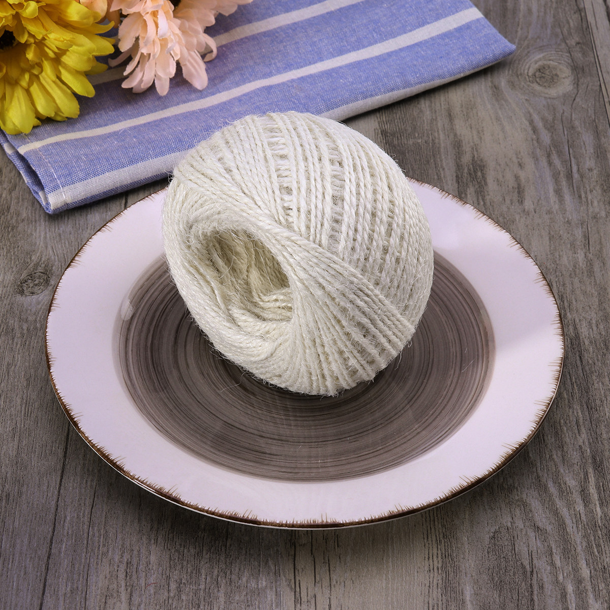 Натуральный джутовый шпагат дл – обзор и цена Twine Jute Natural