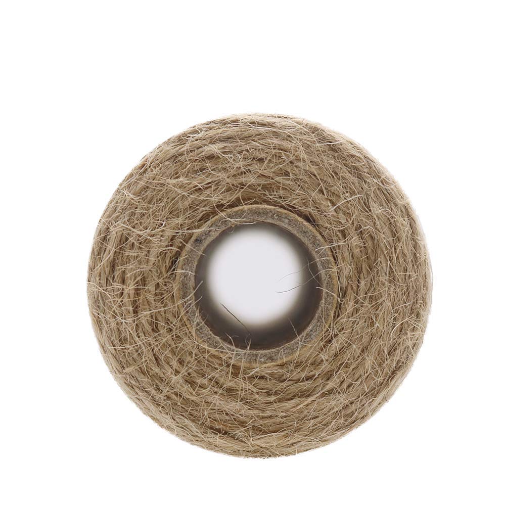 2 шт. X 333 фута, 2 мм, 3-слой – обзор и цена Twine Jute Natural