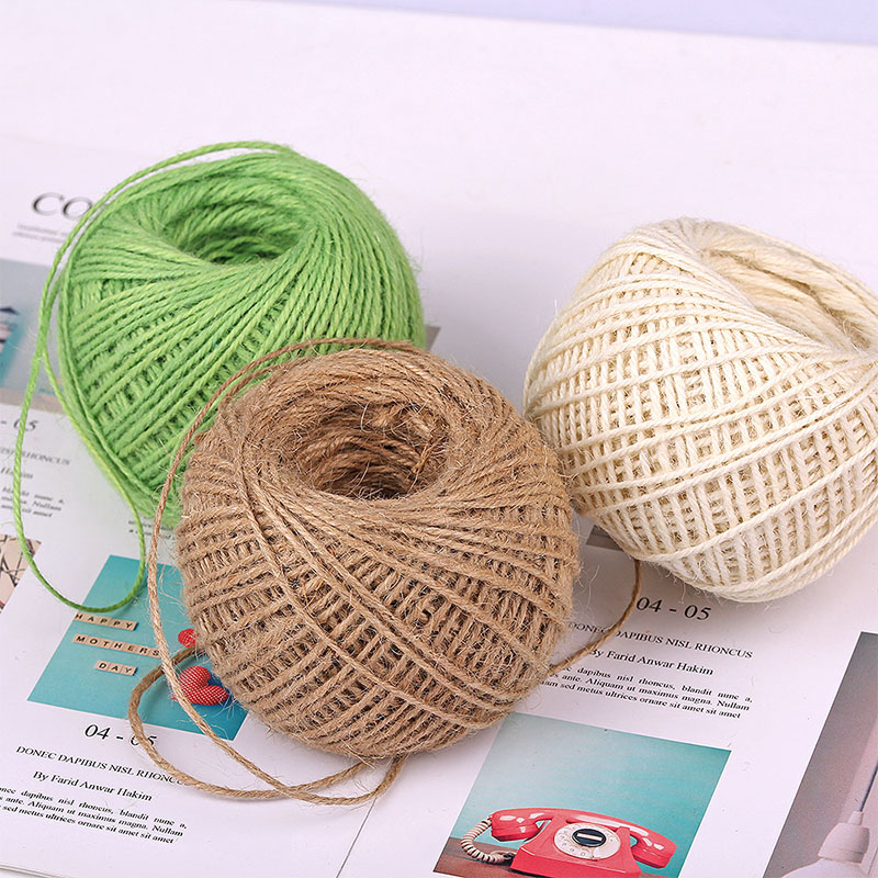 Натуральный джутовый шпагат DI – обзор и цена Twine Jute Natural