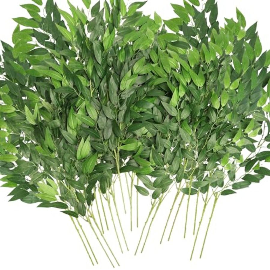 Искусственные итальянские ветк – обзор и цена Ruscus Stem Faux
