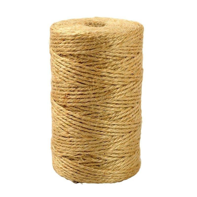 Джутовый шпагат 100 м, натурал – обзор и цена Twine Jute Natural